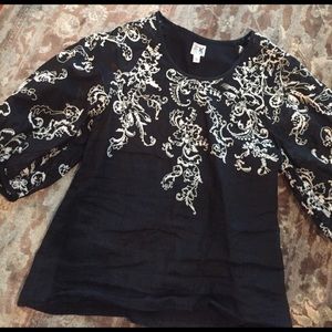 Anthropologie Embroidered Top Anthropologie Embroidered Top