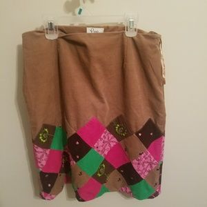 Lily Pulitzer Corduroy skirt