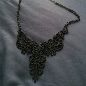 Lace Inspired Baroque Necklace
