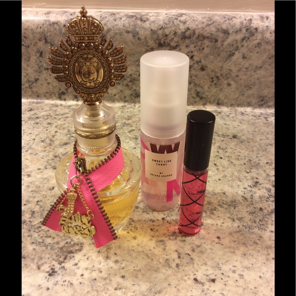 Sweet Pink Perfume Trio