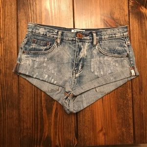 One teaspoon Bandits Denim Shorts One teaspoon Bandits Denim Shorts