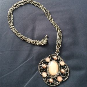 Long Medallion Necklace