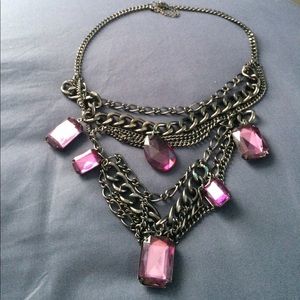 Purple Chain Necklace