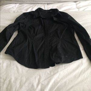 Mossimo Black Blouse Mossimo Black Blouse