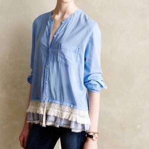 Anthropologie Holding Horses Larkin Laced Top 0 Anthropologie Holding Horses Larkin Laced Top 0