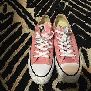 Women's light pink chucks
