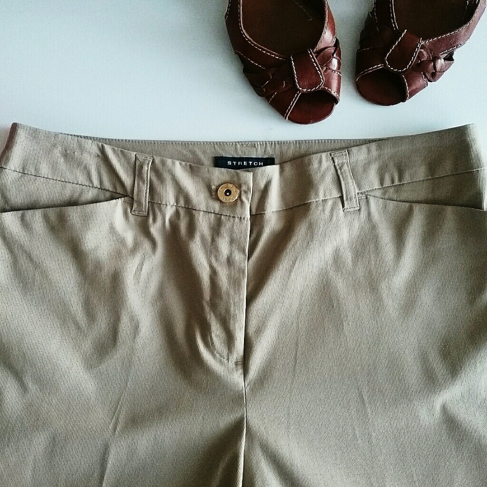 NWT Jones Wear Monaco Tan Slacks