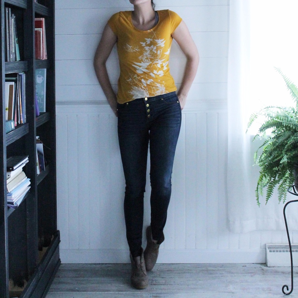 Mustard Bird Tee