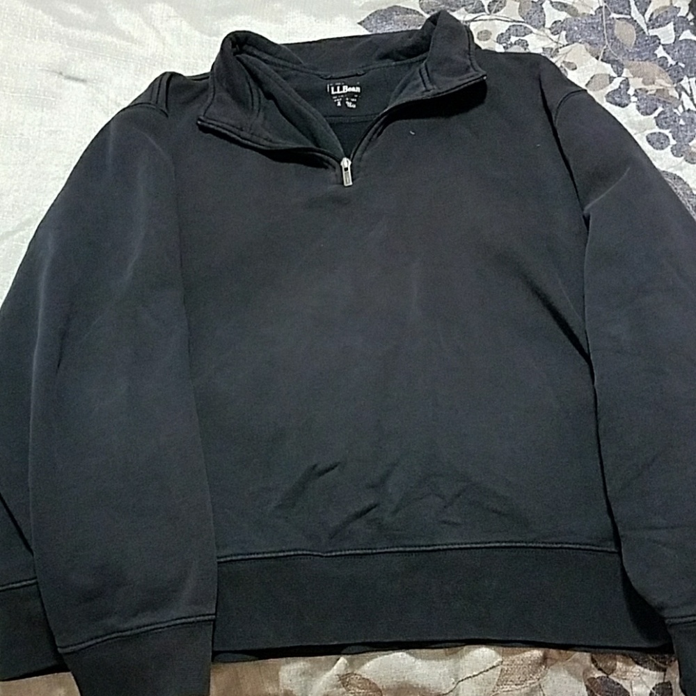 Men's LLBean Quarter Zip Up Sweatshirt