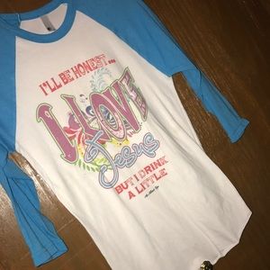 I'll be honest , I love Jesus but I drink a little