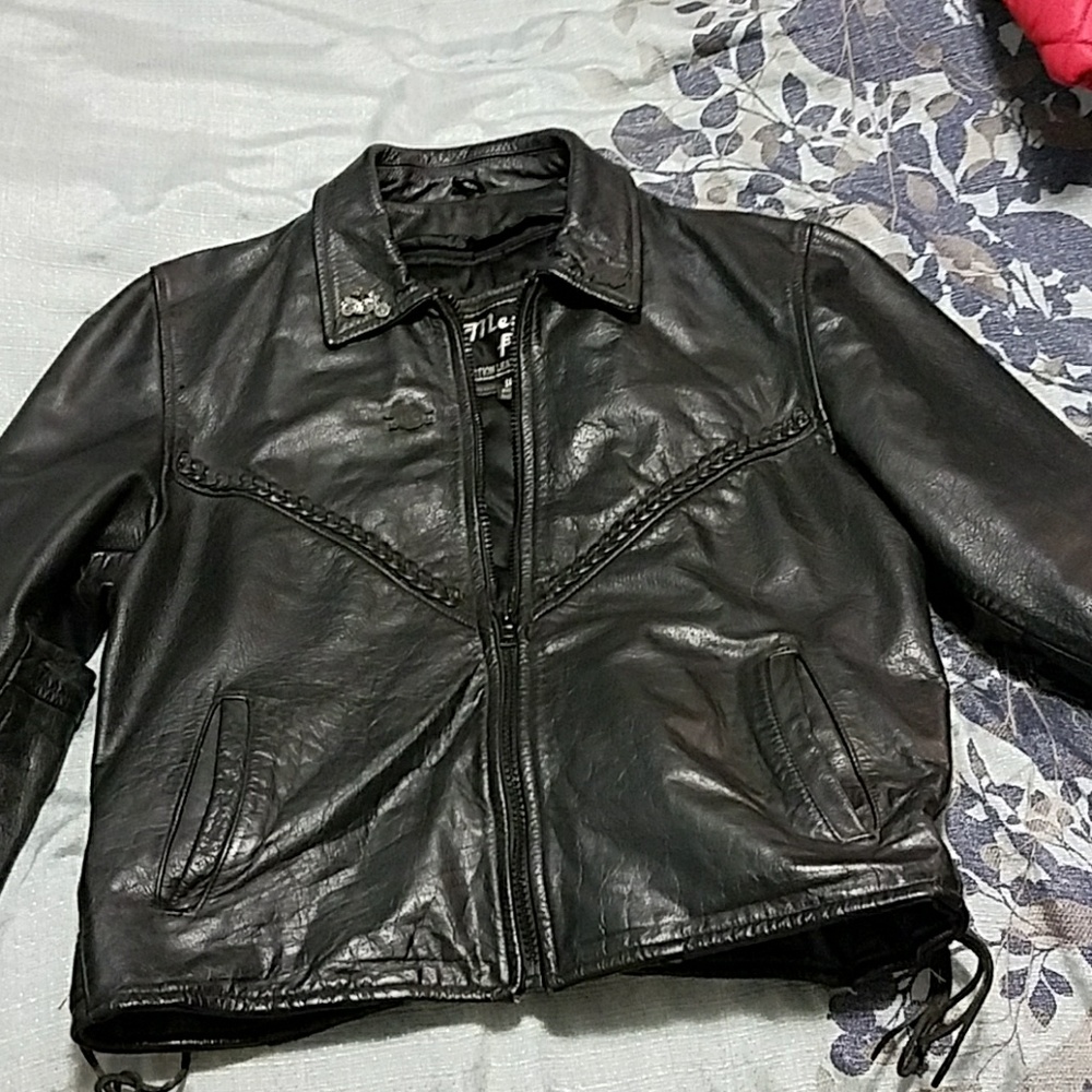 Woman's Leather Motorcycle jacket