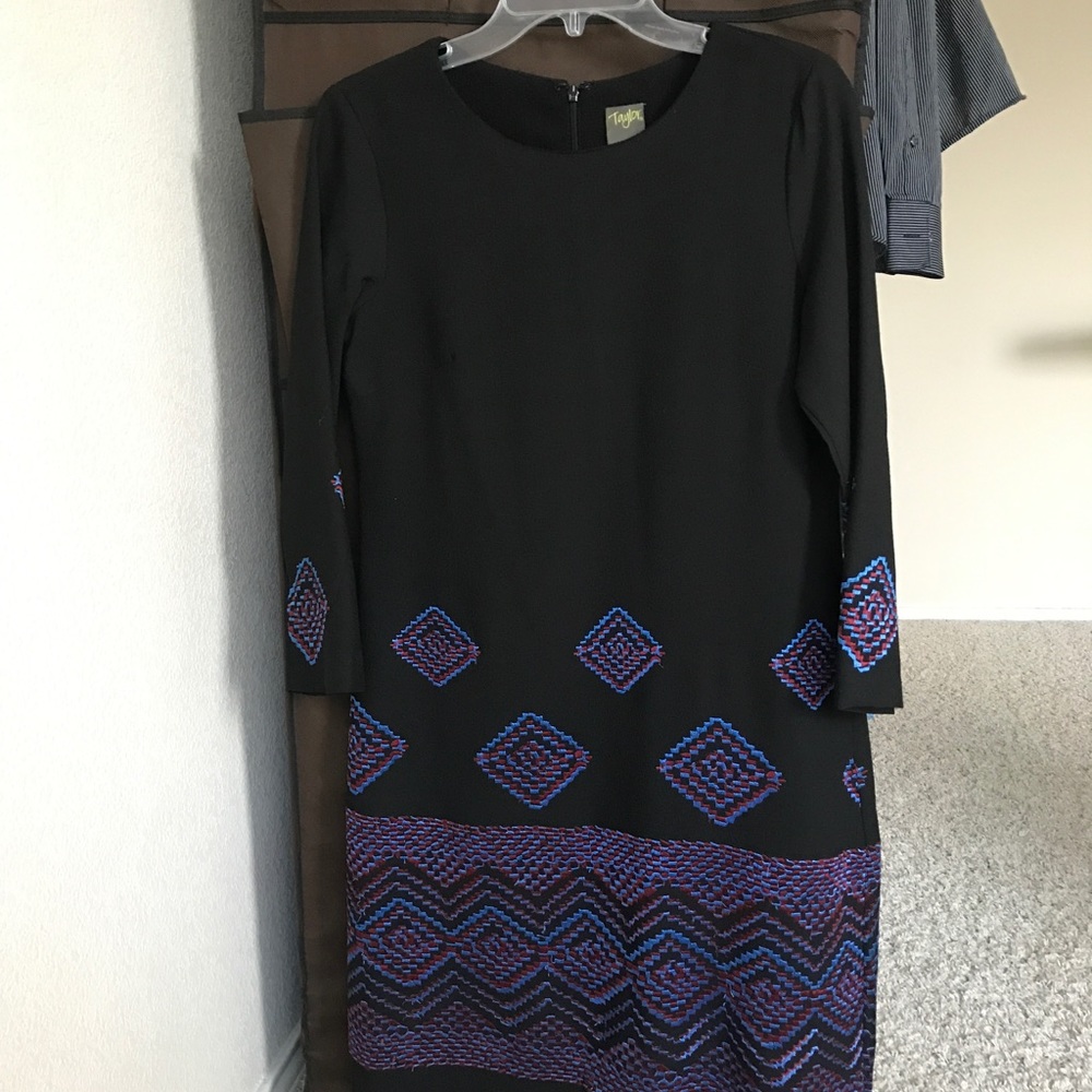 ✨✨BRAND NEW thread work, black dress ✨✨