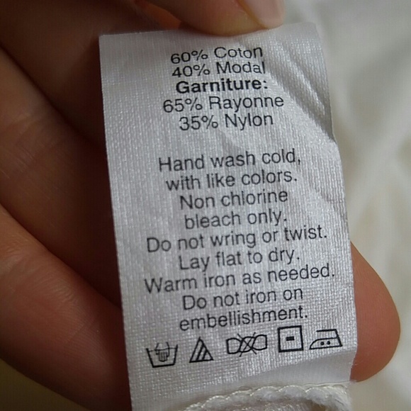 ♦ 3 for $15 J. Crew Lace Insert Tee - Picture 5 of 8