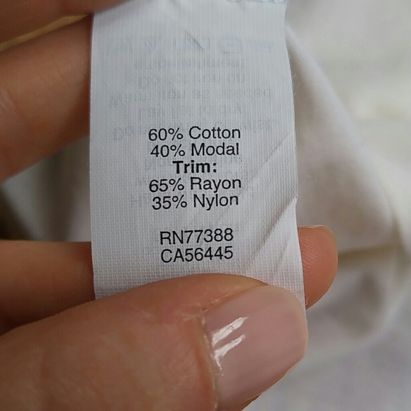 ♦ 3 for $15 J. Crew Lace Insert Tee - Picture 6 of 8