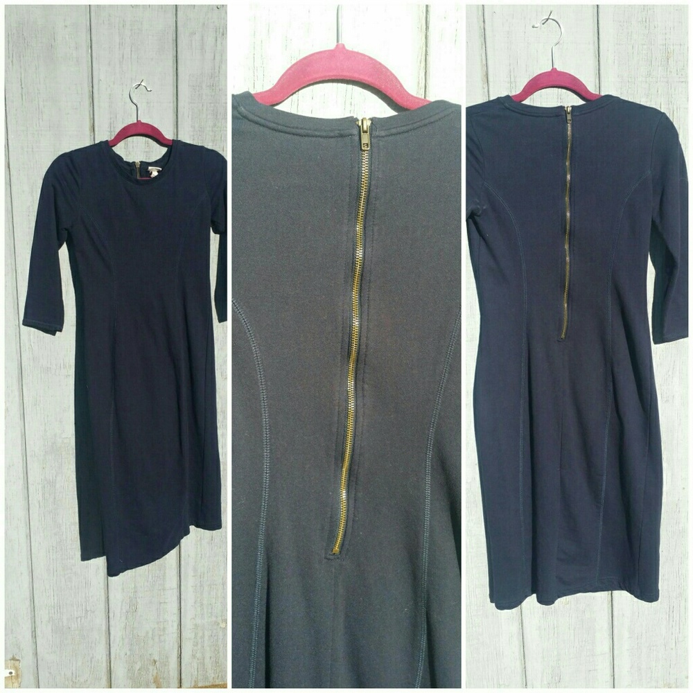 Merona navy blue dress