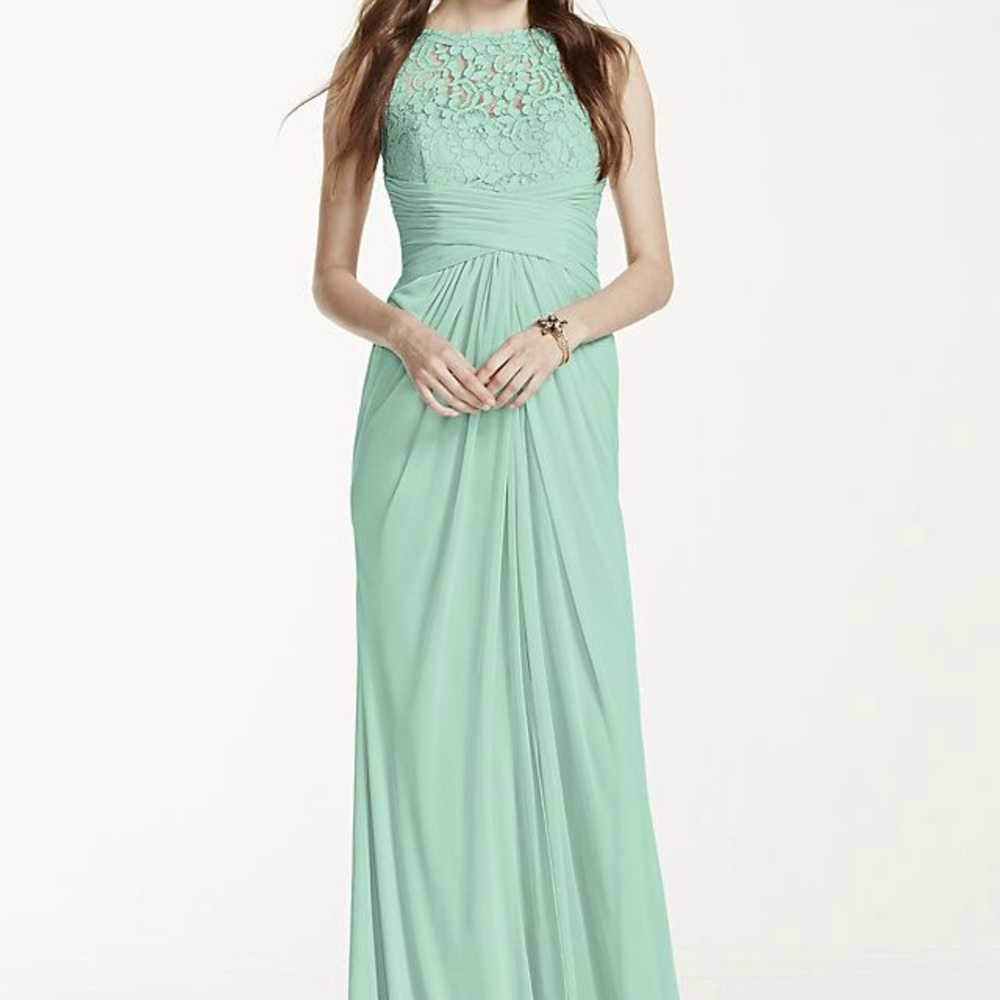 Mint David’s Bridal Dress👗