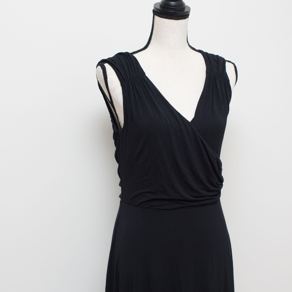 ❌SOLD❌Boden Black Georgia Jersey Dress - Picture 3 of 4