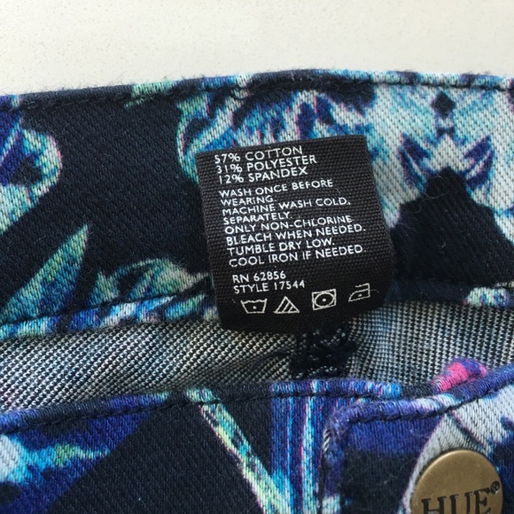 NWOT Patterned Jeggings - Picture 5 of 5