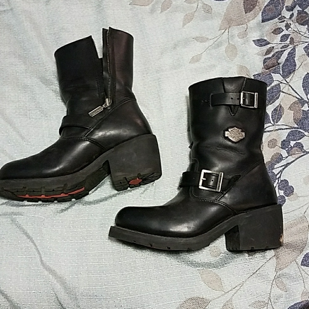 Harley Davodson Motorcycle Boots