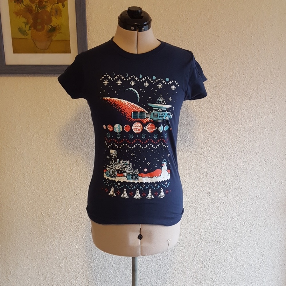NASA Christmas Tee