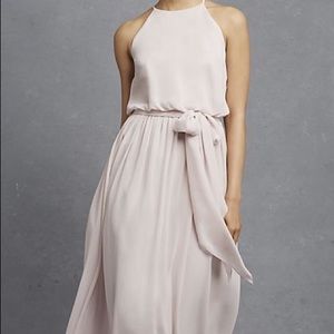 BHLDN Donna Morgan Alana Dress - Palest Pink