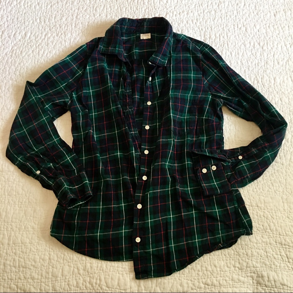 EUC J. Crew Flannel