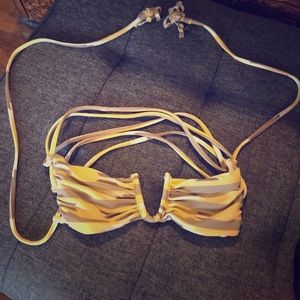 Acacia strapless top size S