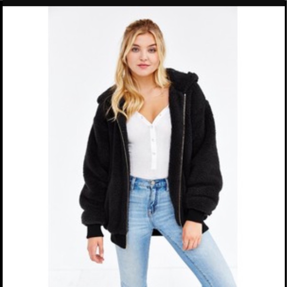 OBEY Alps COZY oversized Sherpa Fleece Hoodie