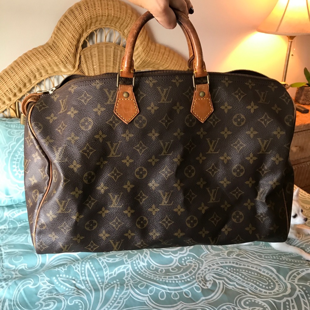 Louis Vuitton Purse/Small Luggage Bag Speedy 40