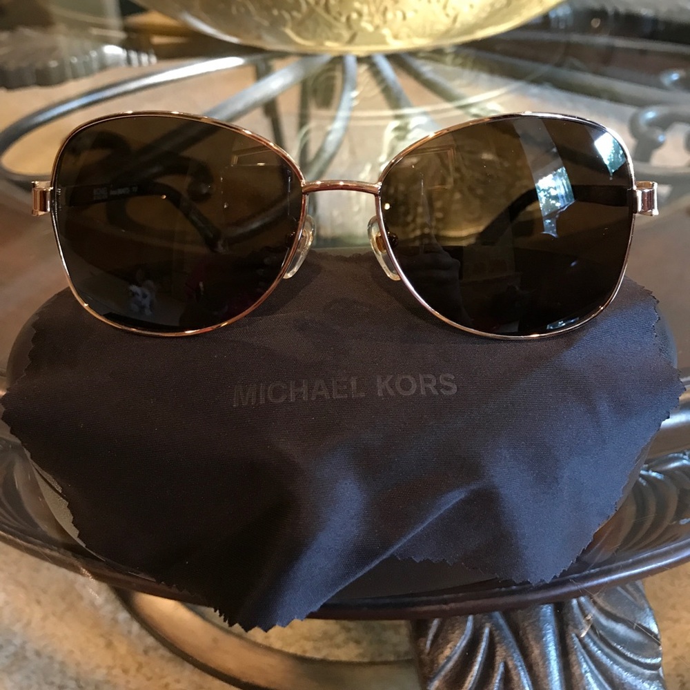 Michael Kors sunglasses and case