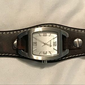 Women's Brown Leather Fossil Watch Women's Brown Leather Fossil Watch
