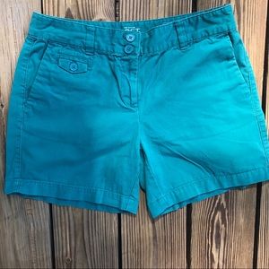 Loft Ann Taylor Teal Original Shorts Loft Ann Taylor Teal Original Shorts