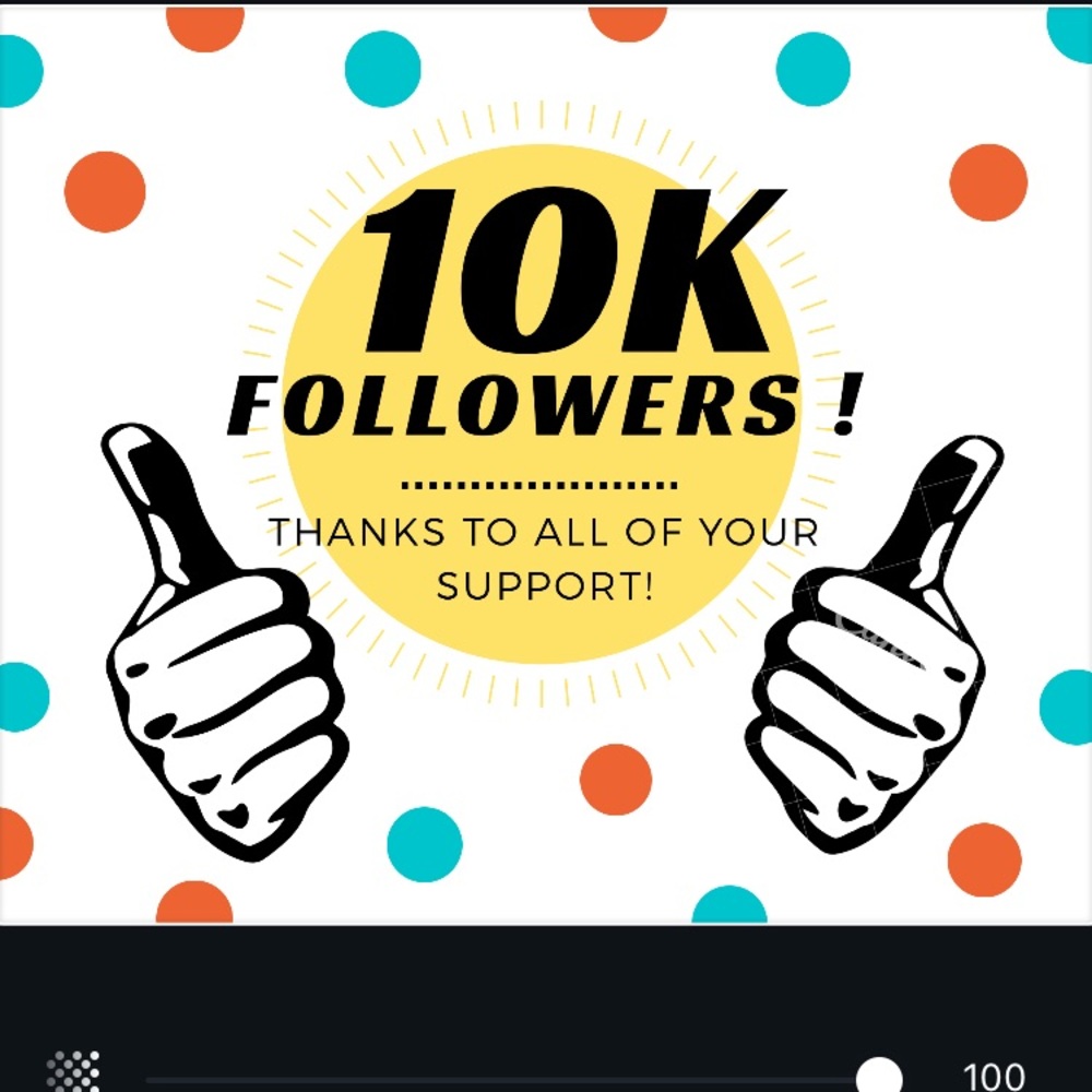 Thank you 10k followers