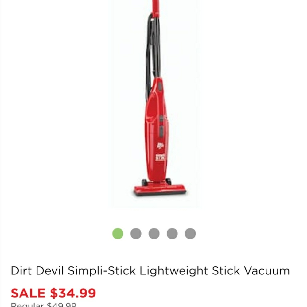 Dirt devil stik NWT