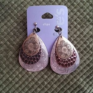 NEW Clip on Earrings from Claire's!