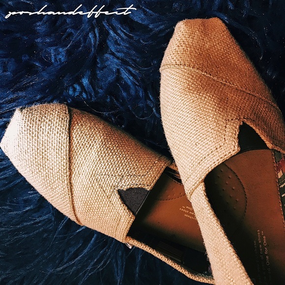 Toms Shoes - • toms™ | burlap slip-ons •