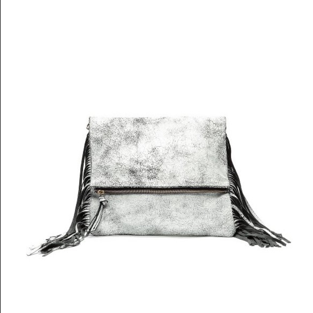 Walter Baker bianca clutch