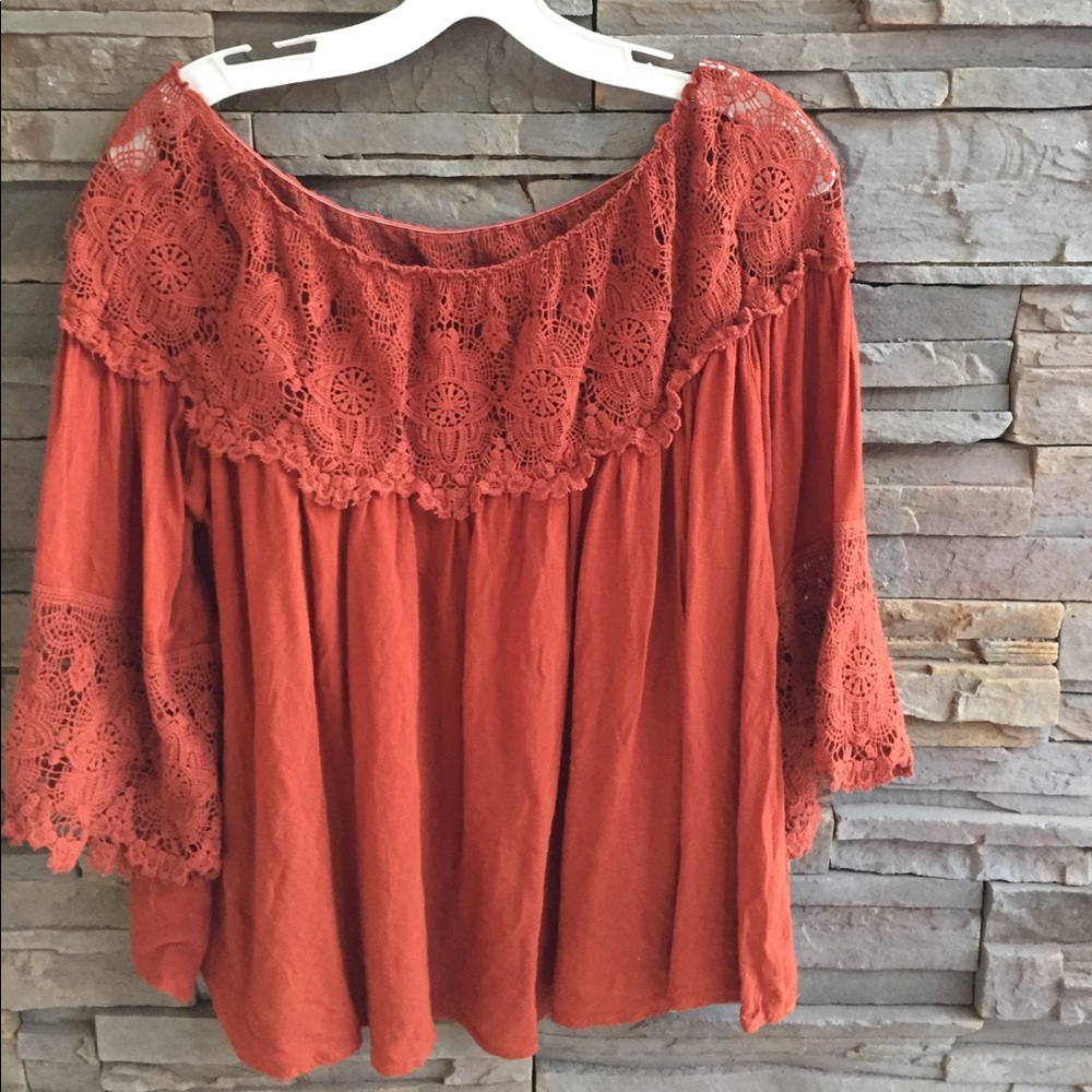 Off shoulder top