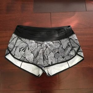 Lululemon speed shorts