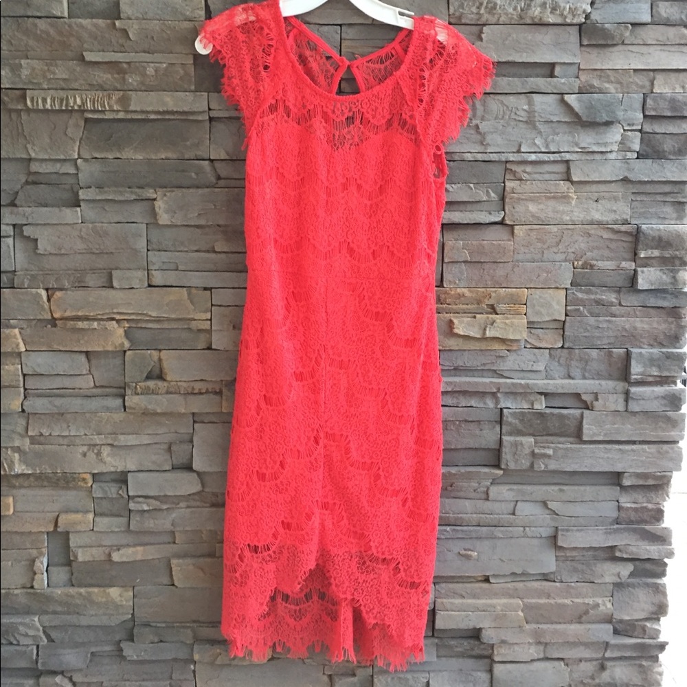 Red dress