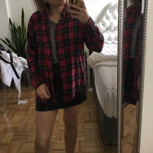Brandy Melville flannel button up