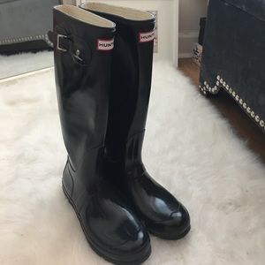 Hunter rain boots ☔️ Size 8! Barely worn!