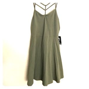 NET express Strappy skater dress