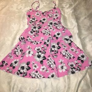 New Aeropostale pink floral dress