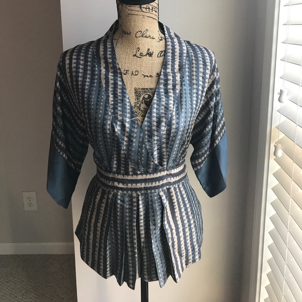 Antik Batik Silk Blouse