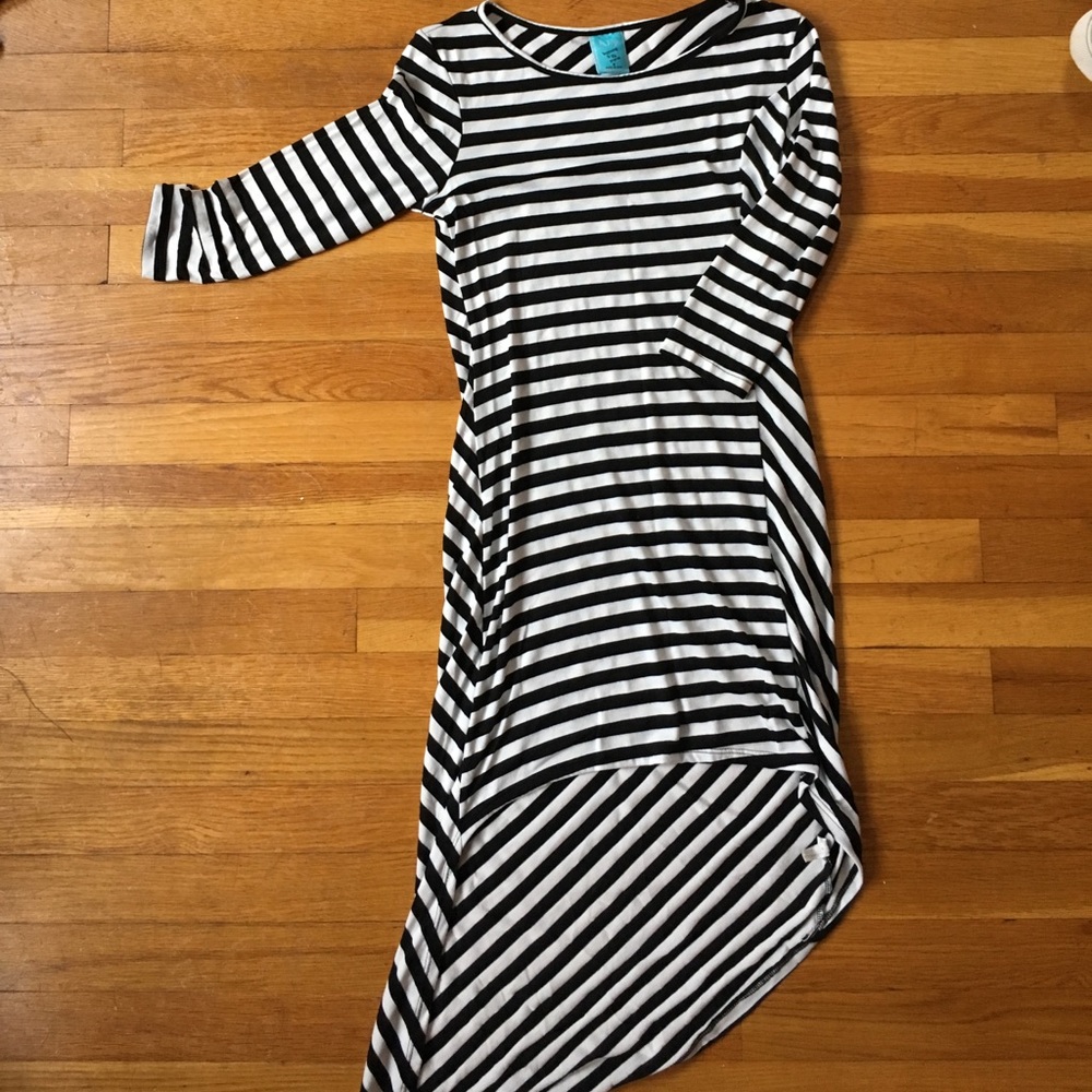 Stripes A symmetrical dress