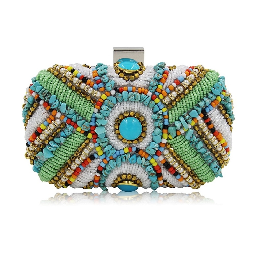Beaded clutch