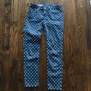AG Polka Dot Denim size 26
