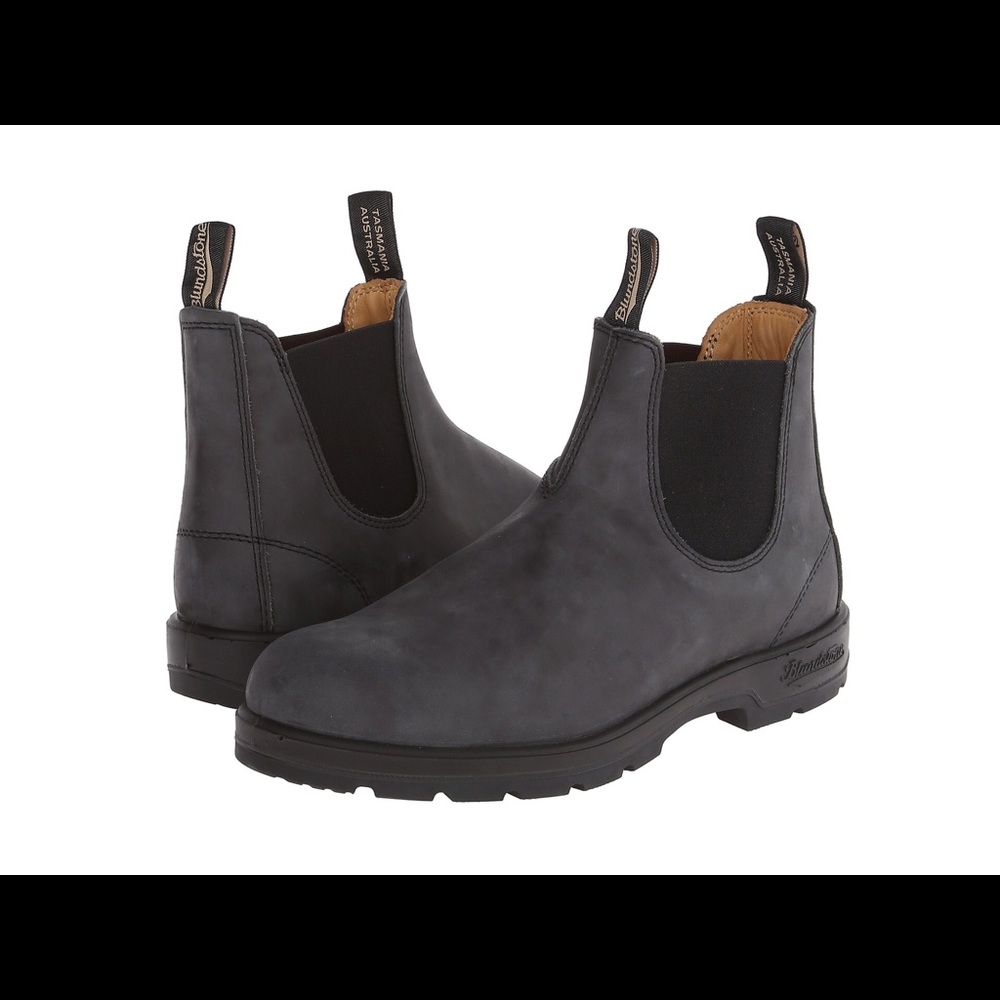 Blundstone boots 587 rustic black AU 4