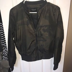 ASOS camo bomber jacket